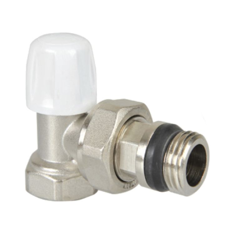 Кран д/рад. кутовий 3/4&amp;quot; нижній з антипротіканням 805+940 ICMA - 1