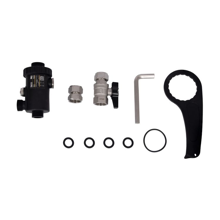 Фільтр-дешламатор Thermo Alliance Forte 3/4&amp;quot;, кутовий (магнітний шламоуловлювач) TAF420G20 - 8