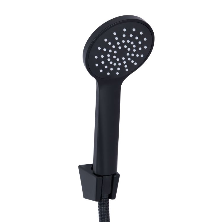 Смеситель для ванны Latwa 006 (с душевым гарнитуром) (k35) LDLAT006BLA45419 Black Lidz - 4