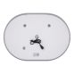 Зеркало Qtap Gemini 500х700 с LED-подсветкой Touch, с антизапотеванием, с димером, рег. темп. цвета - 10