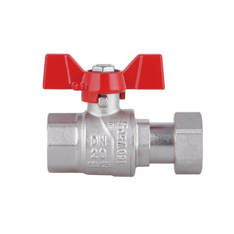 Кран кульовий прямий з накидною гайкою Forte 260W20 3/4в х 3/4в - 5