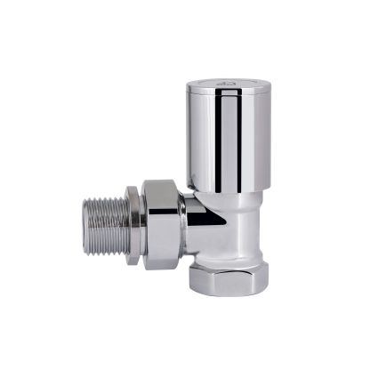Кран друшникосуш. кутовий 1/2 хром 234W Forte - 5