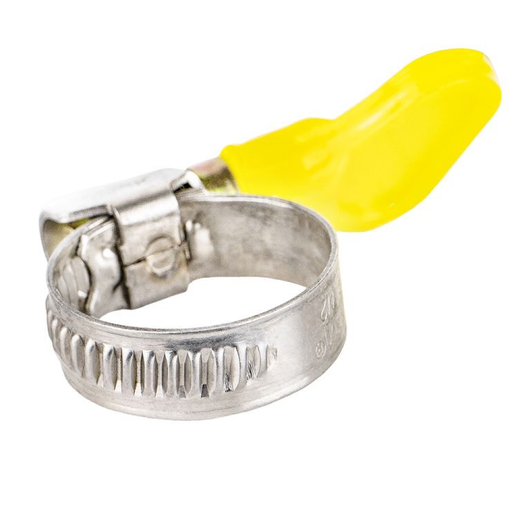 Хомут червячный нержавеющий с бабочкой 9мм D12-22мм 25шт Sigma (2512031) - 4