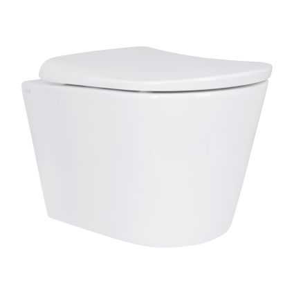 Унітаз підвісний Qtap Scorpio ML Ultra Quiet 520x365x365 мм, з сидінням Soft-close MagLock, White QTSCOML26W49624 - 1