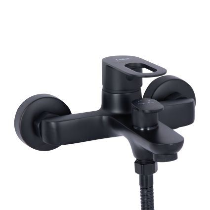 Смеситель для ванны Latwa 006 (с душевым гарнитуром) (k35) LDLAT006BLA45419 Black Lidz - 3