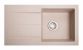 Мойка SOLID Quadro 780*435 розовая из искусственного камня, с сіфоном - 1