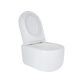 Унитаз подвесной Qtap Taurus безободочный с сиденьем Soft-close QT2433084EUQW - 3