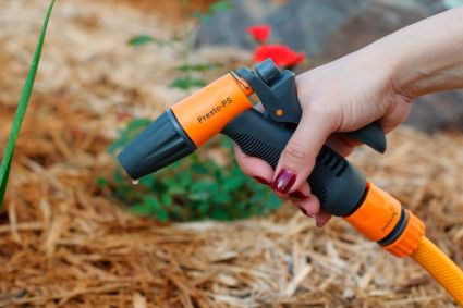 Пістолет для поливу пластиковий Presto-PS насадка на шланг (7208-BL) - 3