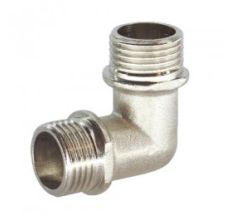 Уголок 1/2"нн (15) никель SANTAN