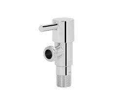 Кран кутовий Thermo Alliance Standart (палочка) 1/2"ЗЗ, нерж, хром, керам. буксу TAS349W1515