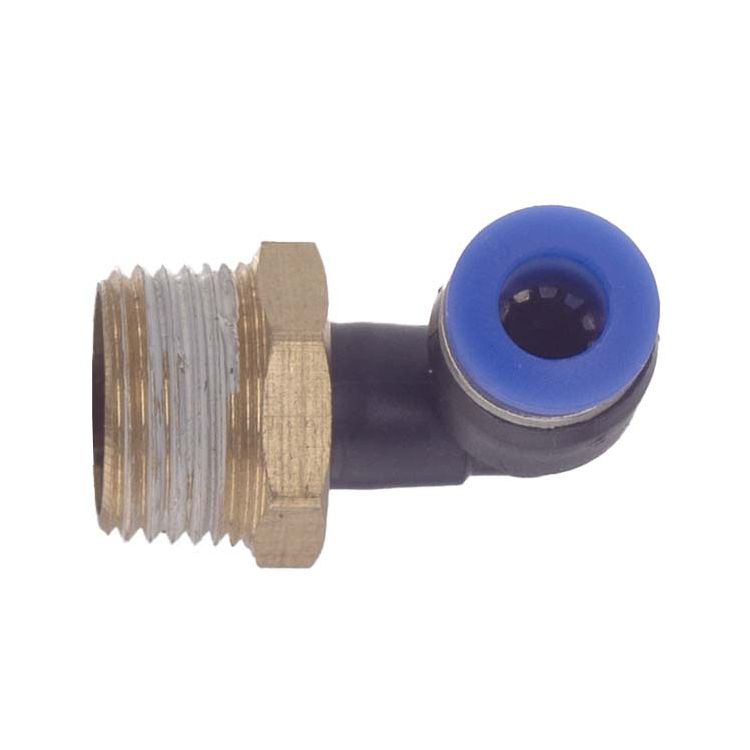 Штуцер цанговый (угловой) Ø6*6*6мм МТ 3/8&amp;quot; Sigma (7027101) - 5