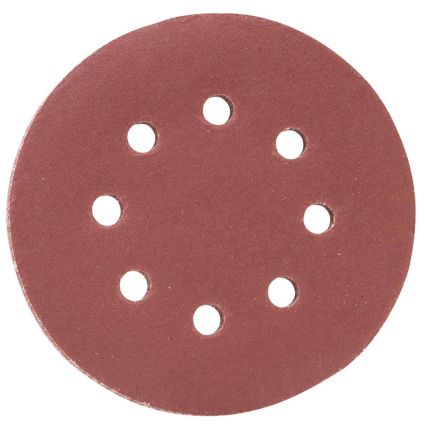 Шлифовальный круг 8 отверстий Ø125мм P320 (10шт) Sigma (9122731) - 1