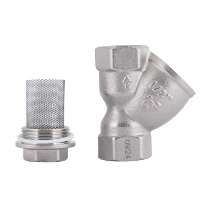Фільтр грубої очистки Forte 1/2&amp;quot; ВВ косий д/води TAF124W15 Thermo Alliance - 6