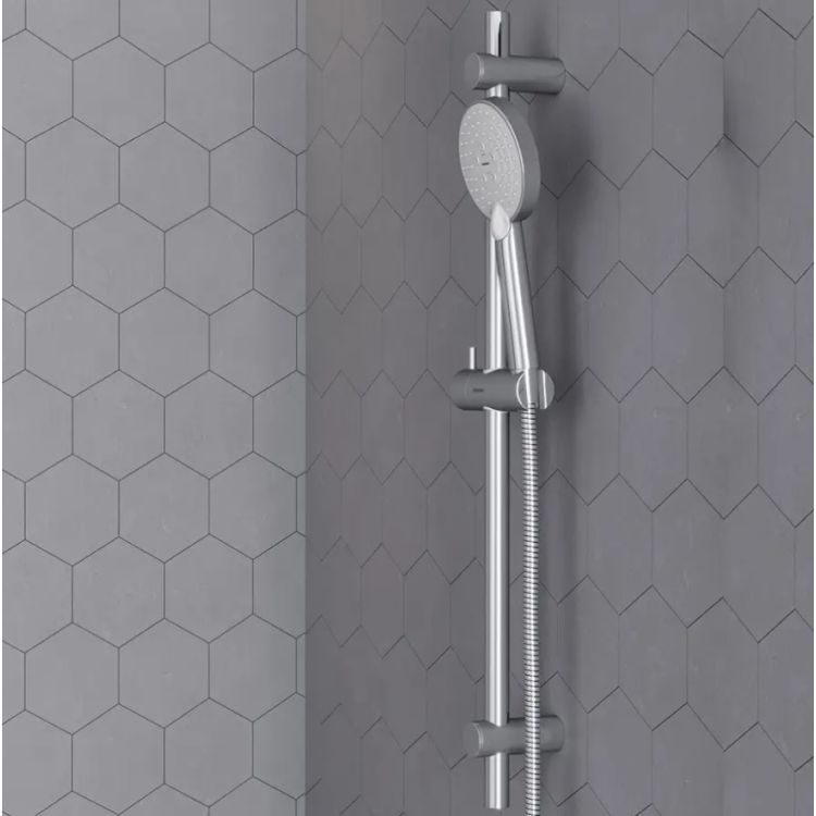 Смеситель д/душ. комплекта: ручной душ d - 100 мм, 1 функция, держатель 918100000 Origin One AM/PM - 4