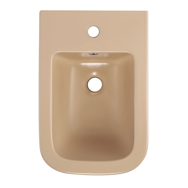 Біде підвісне Qtap Tern 520x350x330 мм, Beige QT17551303GSB - 7