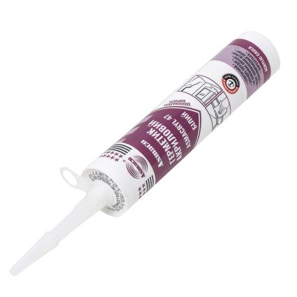 Герметик акриловий білий 280мл (530г) ОАЕ ASMACO (2732841) - 6