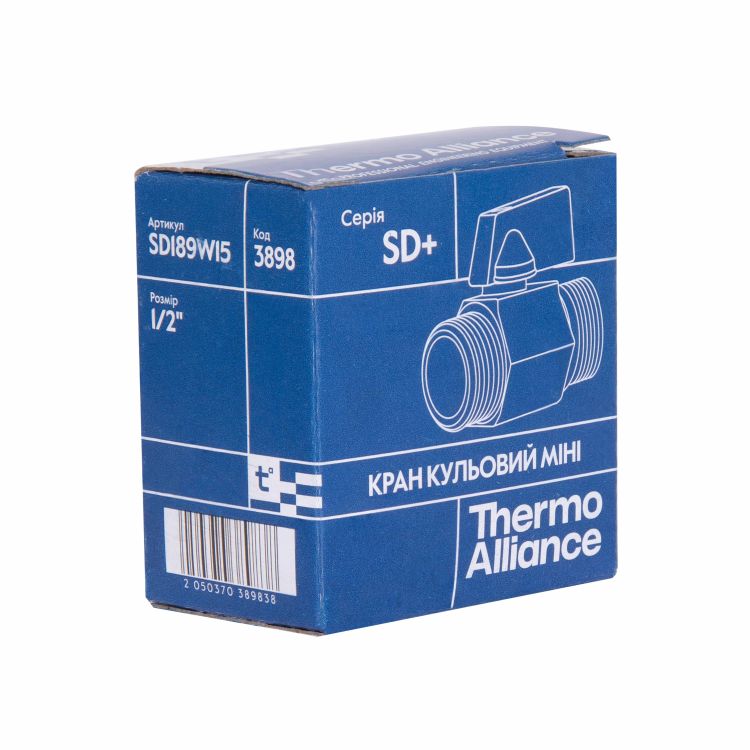 Кран кульовий міні SD Plus 1/2&amp;quot; - 9