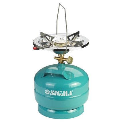 Комплект газовый кемпинг с пьезоподжигом Comfort 5л SIGMA (2903111) - 1