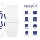 Набір Qtap інсталяція 4 в 1 з панеллю змиву Nest (QT0133M425 + QT0111M06028CRM) + унітаз з сидінням Robin QT1333046ERW - 4