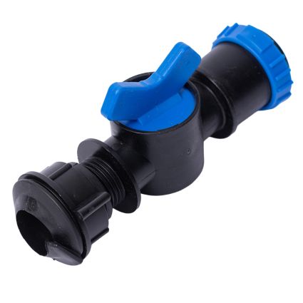 Кран для крапельної стрічки &amp;quot;туман&amp;quot; Ø32мм FLORA (5079714) - 2