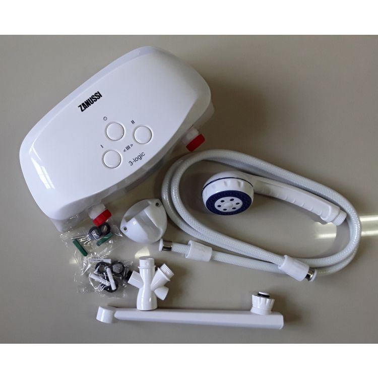 Водонагреватель проточный 5,5 кВт 3,1 л/мин ZANUSSI 3-logic 5.5 TS - 2