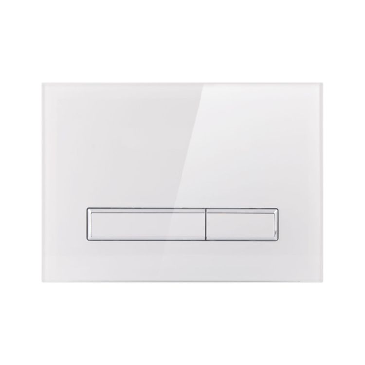 Панель смыва для унитаза Q-tap Nest PL M08GLWHI - 1