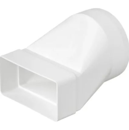 Соединитель airRoxy 110*55 ф100 (02-401) белый - 1