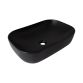 Раковина-чаша Qtap Robin 610х400х145 Matt black QT132143PMBMBN - 1