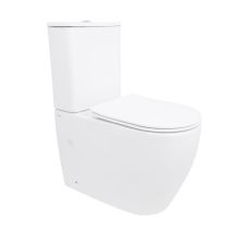 Унітаз підлоговий Qtap Evia Ultra Quiet 630×350×795 мм з сидінням Soft-close, White QTEVI27W49258