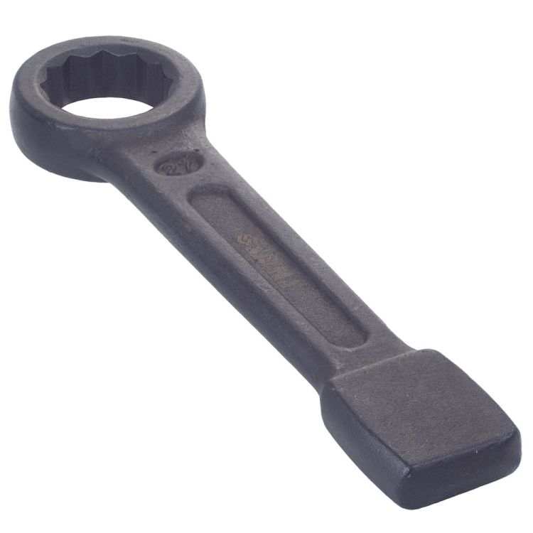 Ключ накидной односторонний ударный 27мм CrV Sigma (6034051) - 4