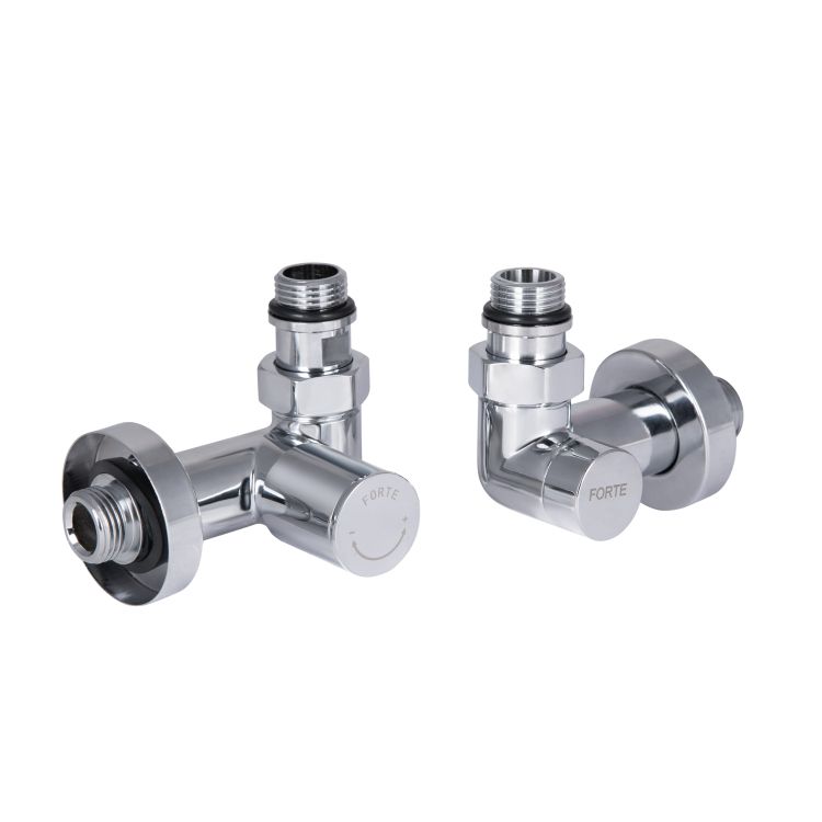 Комплект кранов SD Forte 1/2&amp;quot; НР для полотенцесушителя угловой SF395W15HE - 3