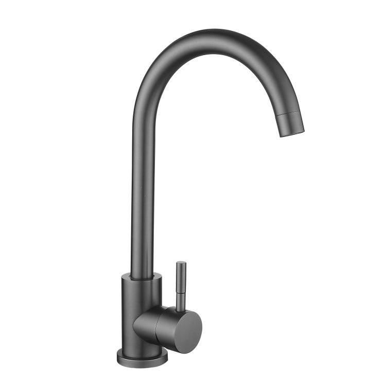 Змішувач для кухні Lidz Aria 015F (k35) LDARI015FGRP49559 Graphite - 1