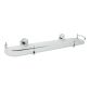Скляна полиця з обмежувачем Lidz CRG 52х16 см LIDZCRG1140902 - 1