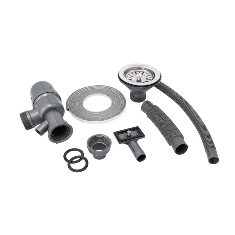 Кухонна мийка Brinex 6050-R 0,6 мм Satin (BRIN6050RSAT06) - 7