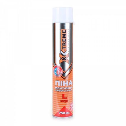 Пена монтажная X-Treme 750 мл ручная - 1