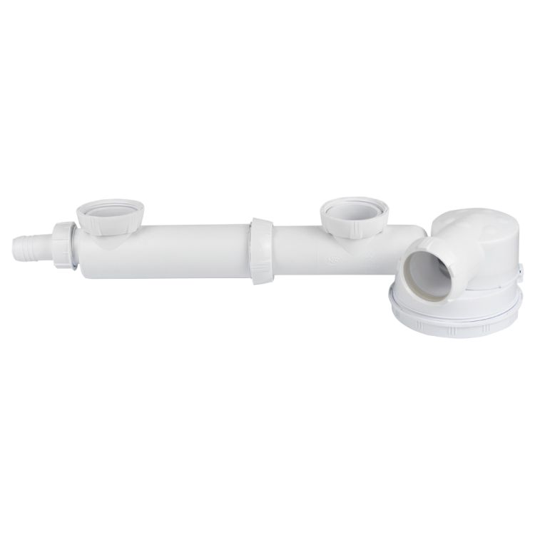 Сифон для подвійної кухонної мийки Espace 1½ &amp;quot; ×Ø40мм WIRQUIN (9542402) - 6
