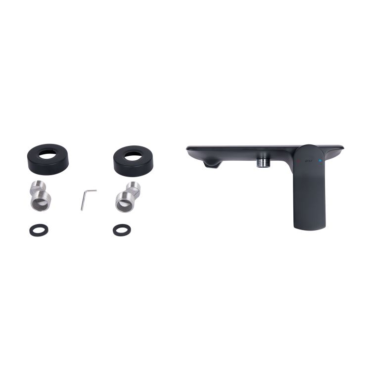 Смеситель для душа Qtap Slavonice QTSLA266BLM45908 Black Matt - 4