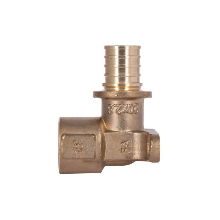 Кут натяжний Icma №1040 d20х2,8-1/2&amp;quot;В настінний 851040ADGW05 - 5