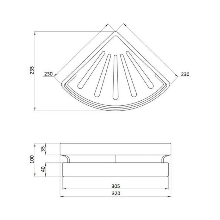 Поличка PL01 Q-tap - 2