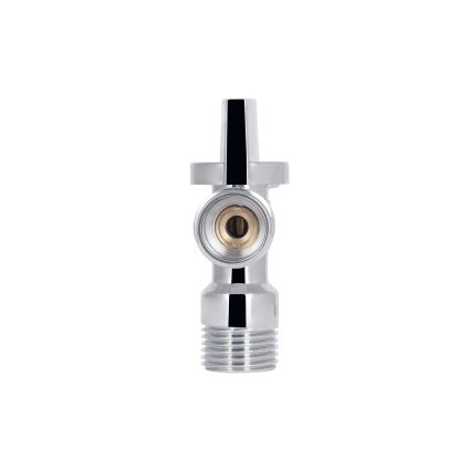 Кран угл. шар. Sandi 1/2&amp;quot; - 1/2&amp;quot; Ф (унитаз) ST80 sanlux SD185W1515 - 3