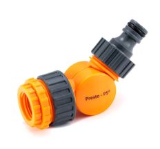 Фитинг Presto-PS адаптер поворотный для коннектора с внутренней резьбой 1/2-3/4-1 дюйм (5821) (мин. количество для заказа от 10 шт)
