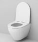 Унитаз подвесной C701700WH Spirit FlashClean, без сидения, AM/PM - 2