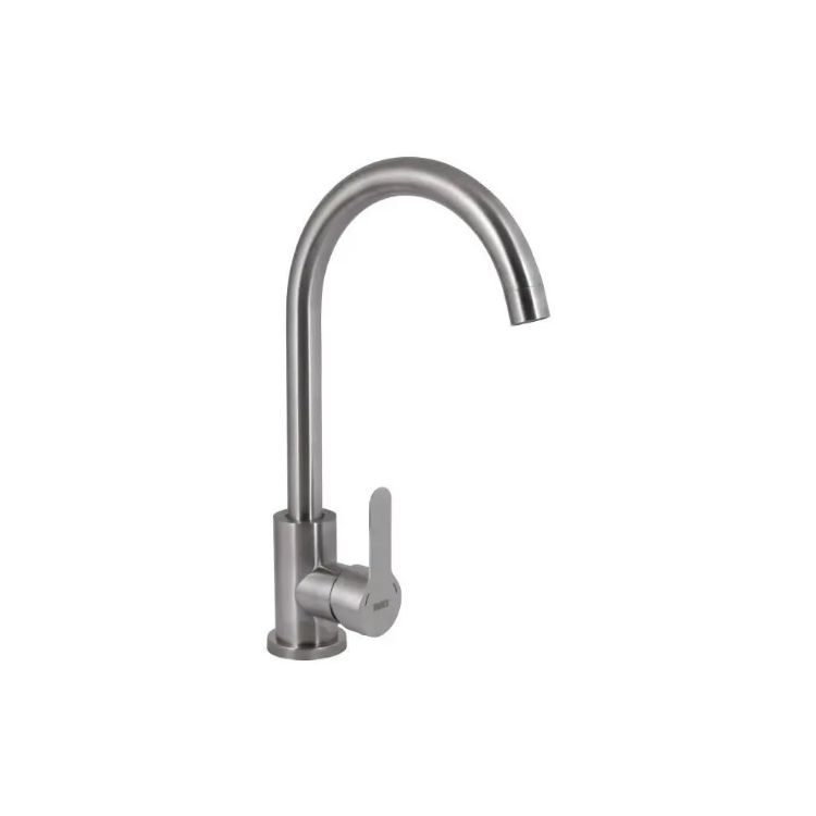 Смеситель д/кухонной мойки Pure 015F U-образный Nickel BRIPUR015FNKL Brinex - 1