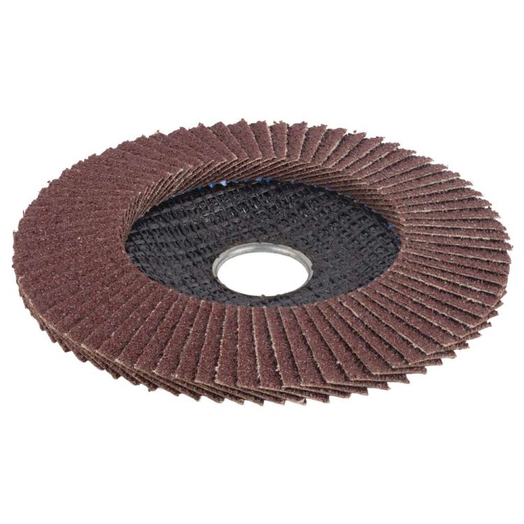 Круг лепестковый торцевой Т29 (конический) Ø125мм P40 Sigma (9172621) - 4