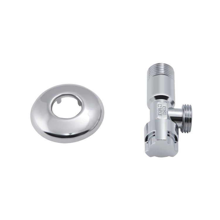 Кран приладовий буксовый Icma 1/2&amp;quot;х1/2&amp;quot; кутовий №519 - 3