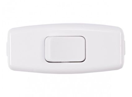 Л 1007 Выключатель для бра белый LUXEL - 1