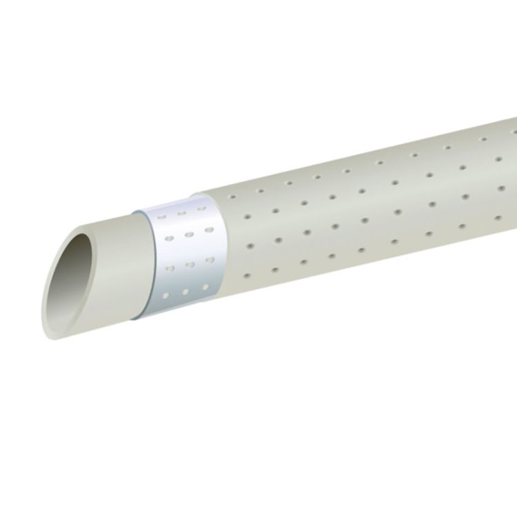 Труба PPR Blue Ocean Stabi перфорована 20х2,8 PN20 (ціна за метр) - 1