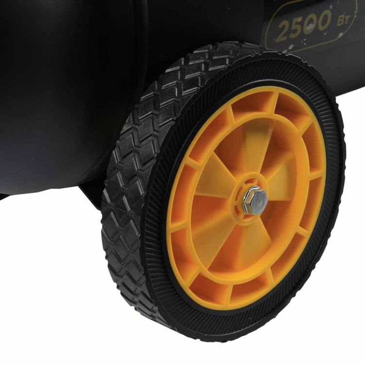 Компрессор двухцилиндровый ременной (V) 2.5кВт 396л/мин 10бар 50л (2 крана) SIGMA (7044131) - 7