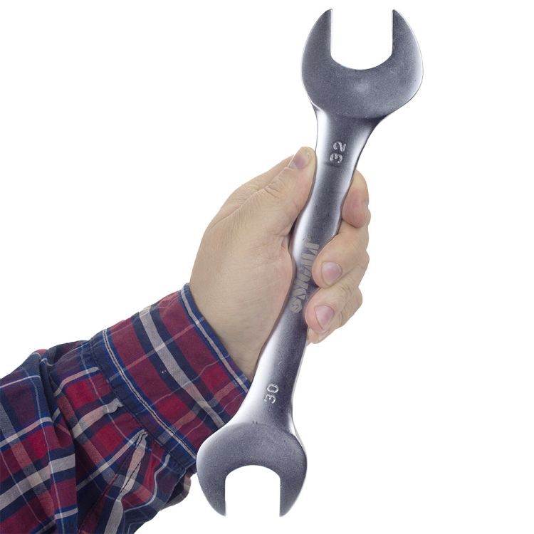 Ключ рожковый 30*32мм CrV satine Sigma (6025971) - 7