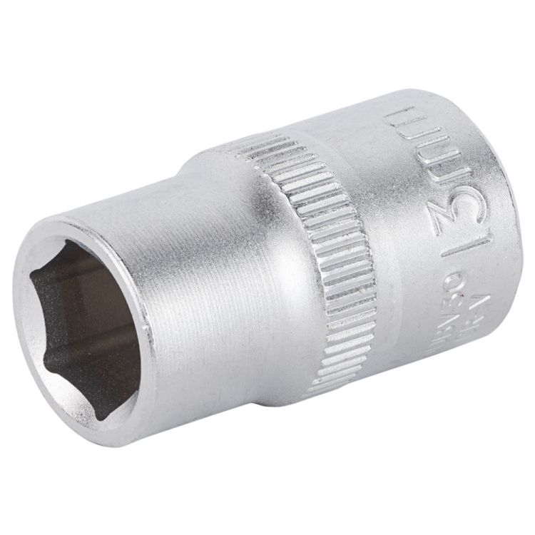 Насадка шестигранная короткая 1/2&amp;quot; 13мм CrV mid Sigma (6071131) - 3